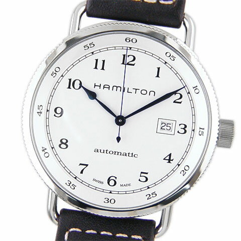 ハミルトン　HAMILTON　メンズ腕時計　カーキ　ネイビー　パイオニア　H77715553　【中古】【コンビニ受取対応商品】