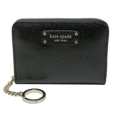 kate　spade　ケイトスペード　ラウンドファスナー　コインケース　WLRU3212　ブラック　未使用品　【中古】【あす楽対応_東海】【コンビニ受取対応商品】