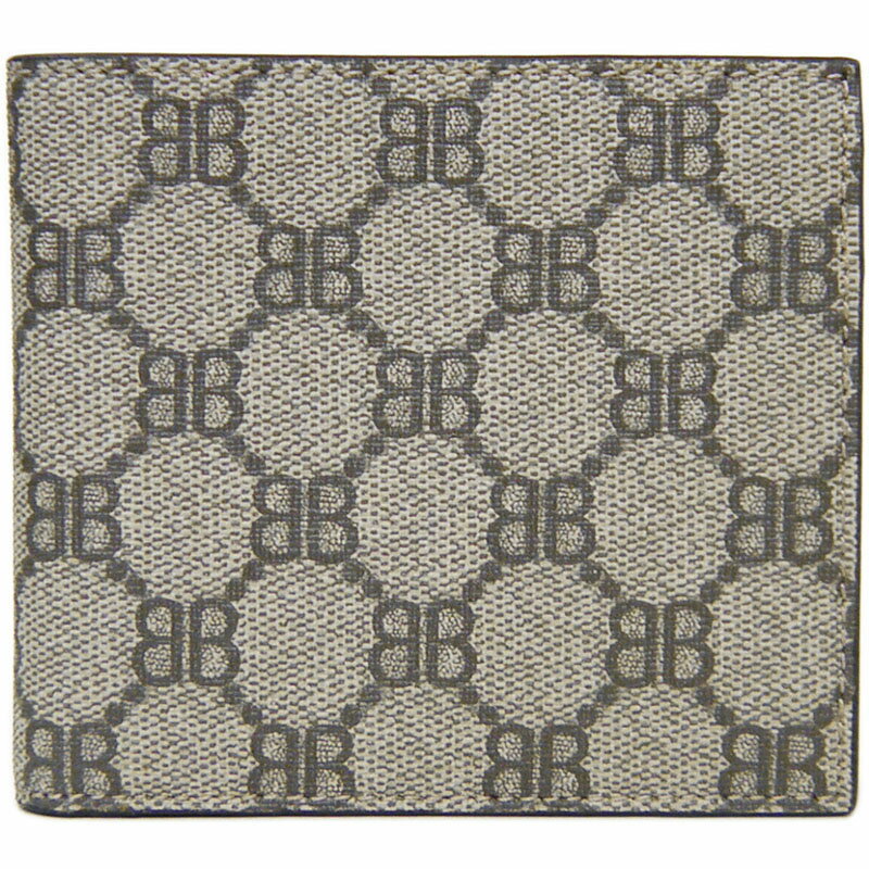 バレンシアガ　BALENCIAGA　グッチxバレンシアガ　ザハッカープロジェクト　二つ折り財布　680403　未使用品　【中古】【コンビニ受取対応商品】