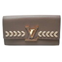 ルイ・ヴィトン　LOUIS VUITTON　　長財布　パルナセア　ポルトフォイユ・カプシーヌ　M62075　トープ　新品同様　【中古】【あす楽対応_東海】【コンビニ受取対応商品】 1