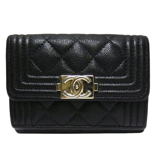 楽天市場】シャネル キャビアスキン（形状（財布）三つ折り財布）の通販