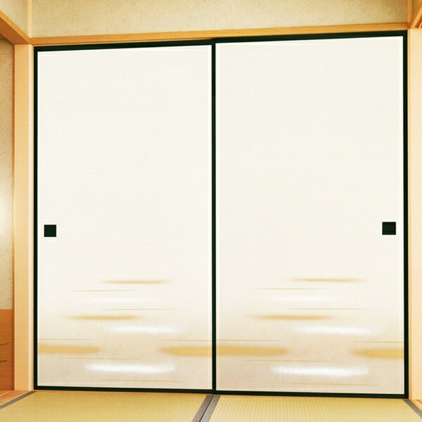 高級 ふすま紙　あかつき　No．666　1枚柄　（襖/襖紙/ふすま/糸入り/織物/押入れ/張替)