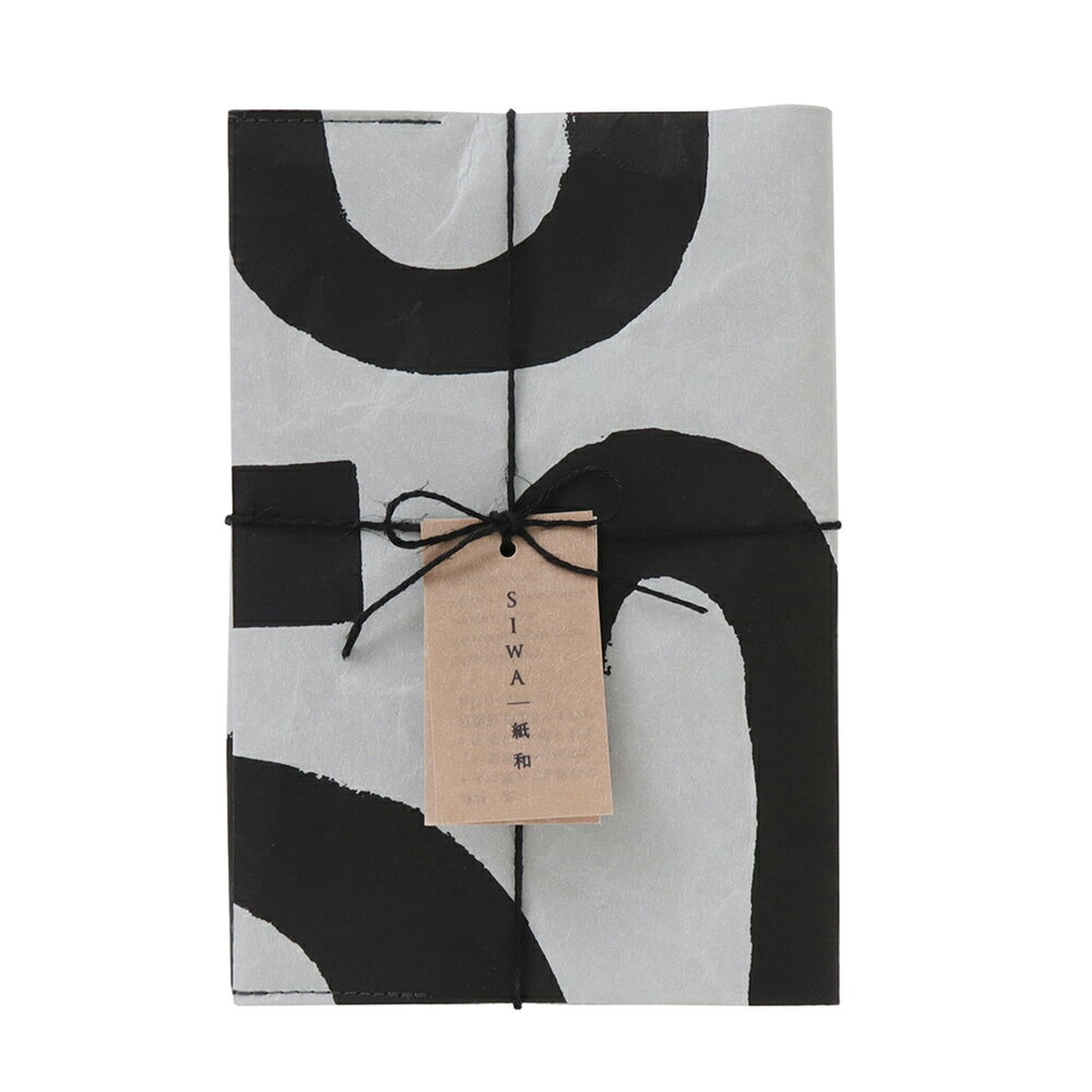 【公式】【深澤直人】【naotofukasawa】【柚木沙弥郎】SAMIRO YUNOKI × SIWA ブックカバー 文庫サイズ 02 | 和紙 型染 紙製 ...