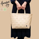 Handed By ハンデッドバイ ニース　ショッパー NICE SHOPPER （ バッグ レディース ハンドバッグ カゴバッグ ハンドメイド リサイクル素材 バック 編み込み カバン ハンデッドバイ 手編みバッグ トートバッグ かばん おしゃれ ショッピング ）