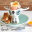 Hannah Turner ハンナターナー エッグカップ オウル Egg cups Owl （ ハンナターナー エッグスタンド 陶器 卵立て 食器 朝食 ゆで卵 小物入れ 小物収納 鳥 ふくろう エッグポット たまご立て タマゴ立て ゆでたまご 鍵置き アニマル グッズ 雑貨 ）