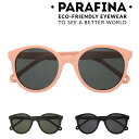 PARAFINA パラフィナ ビア VIA サングラス( カラーレンズ メガネ 軽量 フレーム 眼鏡 めがね ファッショングラス UVカット 男女兼用 紫外線カット 度なし 偏光レンズ 伊達メガネ ポリカーボネート リサイクルタイヤ おしゃれ )(4)
