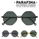 PARAFINA パラフィナ サングラス　ブリサ BRISA （ カラーレンズ メガネ 軽量 フレーム 眼鏡 めがね ファッショングラス UVカット 男女兼用 紫外線カット 度なし 偏光レンズ 八角形 伊達メガネ ポリカーボネート リサイクル おしゃれ ）