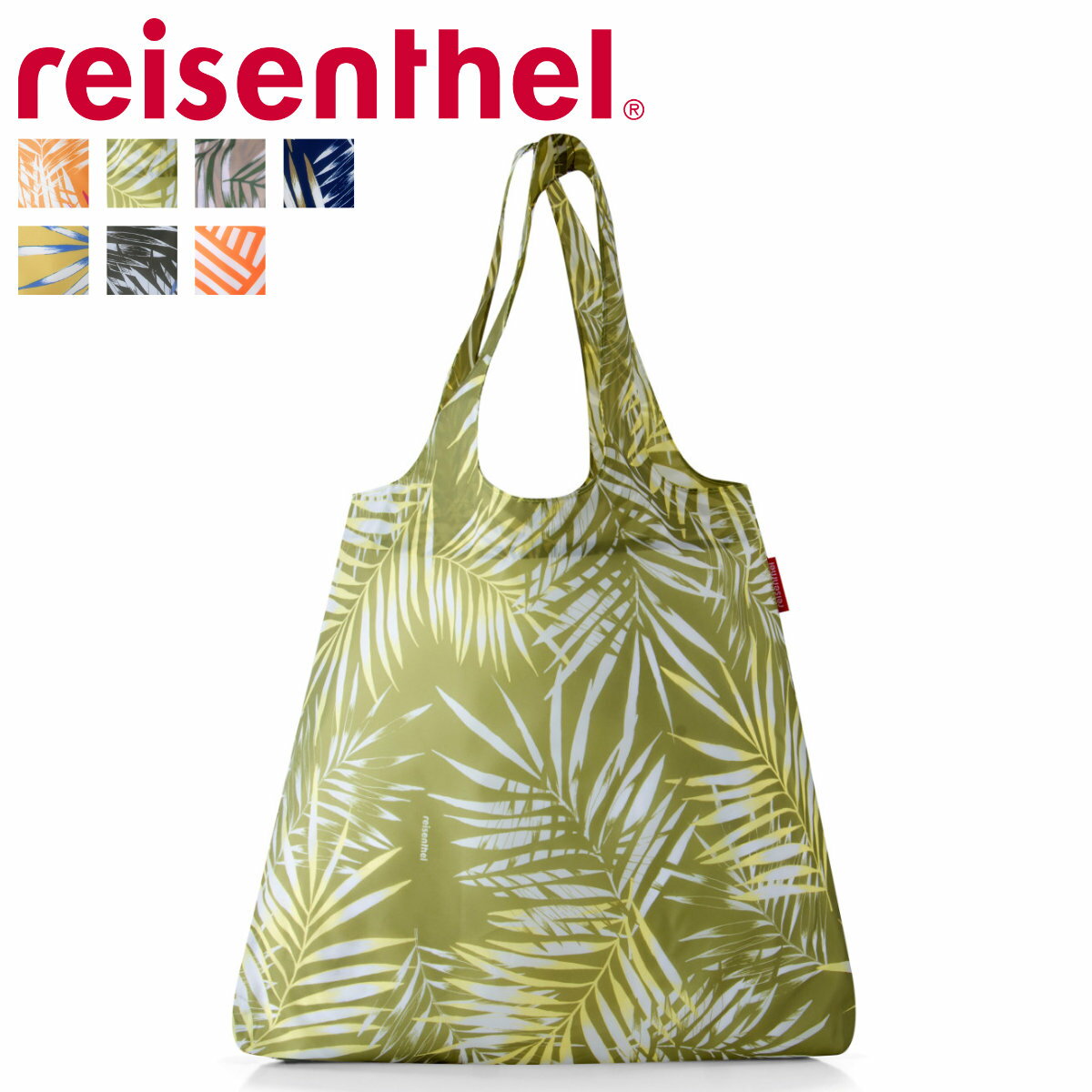 reisenthel ライゼンタール ミニマキシ　ショッパ― MINI MAXI SHOPPER （ エコバッグ ショッピングバッグ マイバッグ 折りたたみ マチ付き 撥水加工 ショッパーバッグ お買い物 サブバッグ 肩掛け 柄 おしゃれ エコ ライゼンタール ）