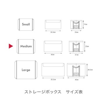 ライゼンタール(reisenthel)【正規品】STORAGE BOX M ストレージボックス Mサイズ(フタ付き 収納ボックス 折りたたみ ドイツブランド)SOLID(ソリッド/無地)Px10