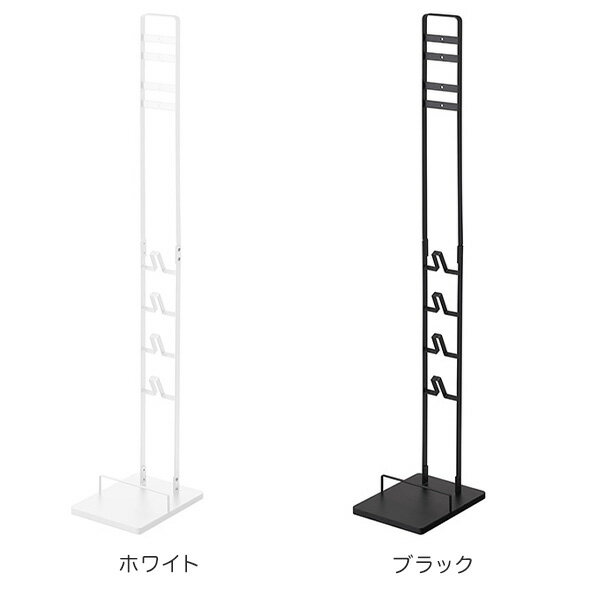 コードレスクリーナースタンド tower タワー（ダイソンスタンド dyson ダイソン 掃除機 V8slim V7slim V11 V10 V8 V7 V6 DC59 DC61 DC62 DC75 コードレス スティッククリーナー ブラック ホワイト シンプル ミニマル 山崎実業 YAMAZAKI 3540 3541 ギフト)