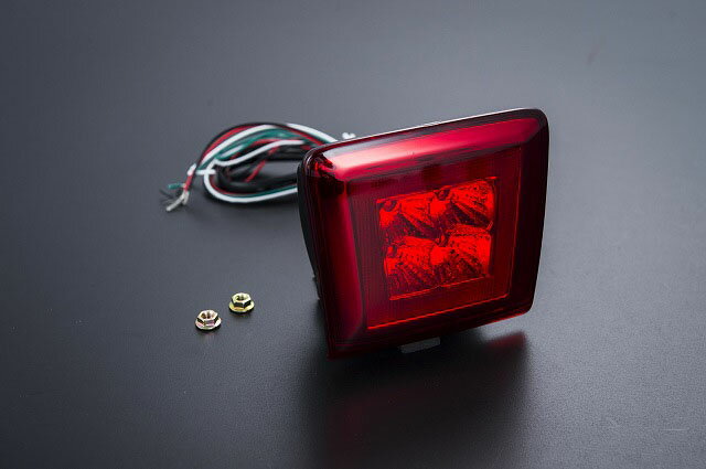 30ヴェルファイア前期 ジュールリアバンパー専用LEDファイバーセンターバックフォグ