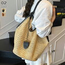 かごバッグ レディース トートバッグ おしゃれ ハンドバッグ カゴバッグ ファスナー付き ナチュラル 大きめ 草編みバッグ 軽量 大容量 編みかご 手提げ 肩掛け かばん かわいい バケット ストライプ かごバッグ 春 夏バッグ a4 和装 旅行 お出かけ 花火大会 浴衣 通勤 大人