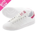 y}\SALEz15̂ő adidas STAN SMITH J AfB_X X^X~X J FTWR WHITE/FTWR WHITE/BLD PINK fx7522