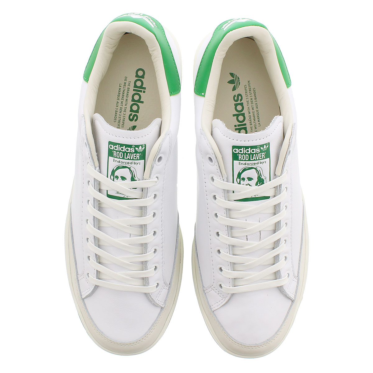 【毎日がお得！値下げプライス】 adidas ROD LAVER アディダス ロッドレーバー FTWR WHITE/GREEN/OFF WHITE fx5605