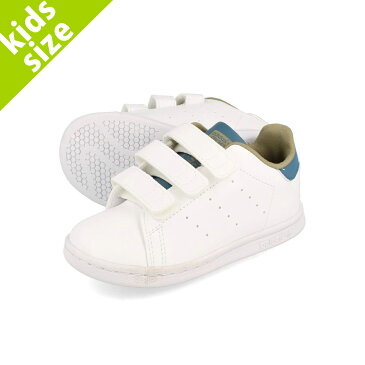 【キッズサイズ】【11.0〜16.0cm】 adidas STAN SMITH CF I アディダス スタンスミス CF I FTWR WHITE/FTWR WHITE/ORBIT INDIGO h00766