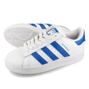 yvCX_Ez 15܂ł̂ő adidas SUPERSTAR XLG AfB_X X[p[X^[ XLG Y fB[X [Jbg FTWR WHITE/BLUE/FTWR WHITE zCg if8068