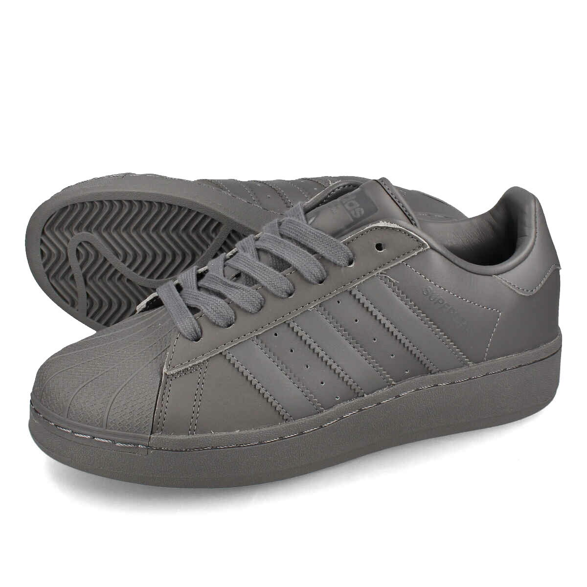 【プライスダウン】 15時迄のご注文で即日発送可 adidas SUPERSTAR XLG アディダス スーパースター XLG メンズ スニーカー ローカット GRAY FOUR/GRAY FOUR/CORE BLACK グレー if8114 1