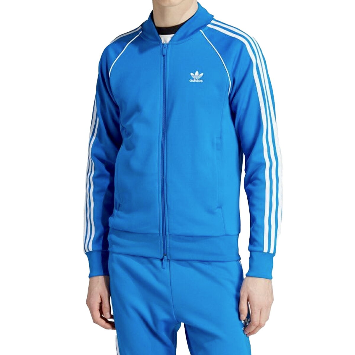 【プライスダウン】 15時迄のご注文で即日発送可 adidas SST TRACK TOP アディダス SST トラック トップ メンズ レディース トラックジャケット BLUEBIRD/WHITE ブルー il2493 2