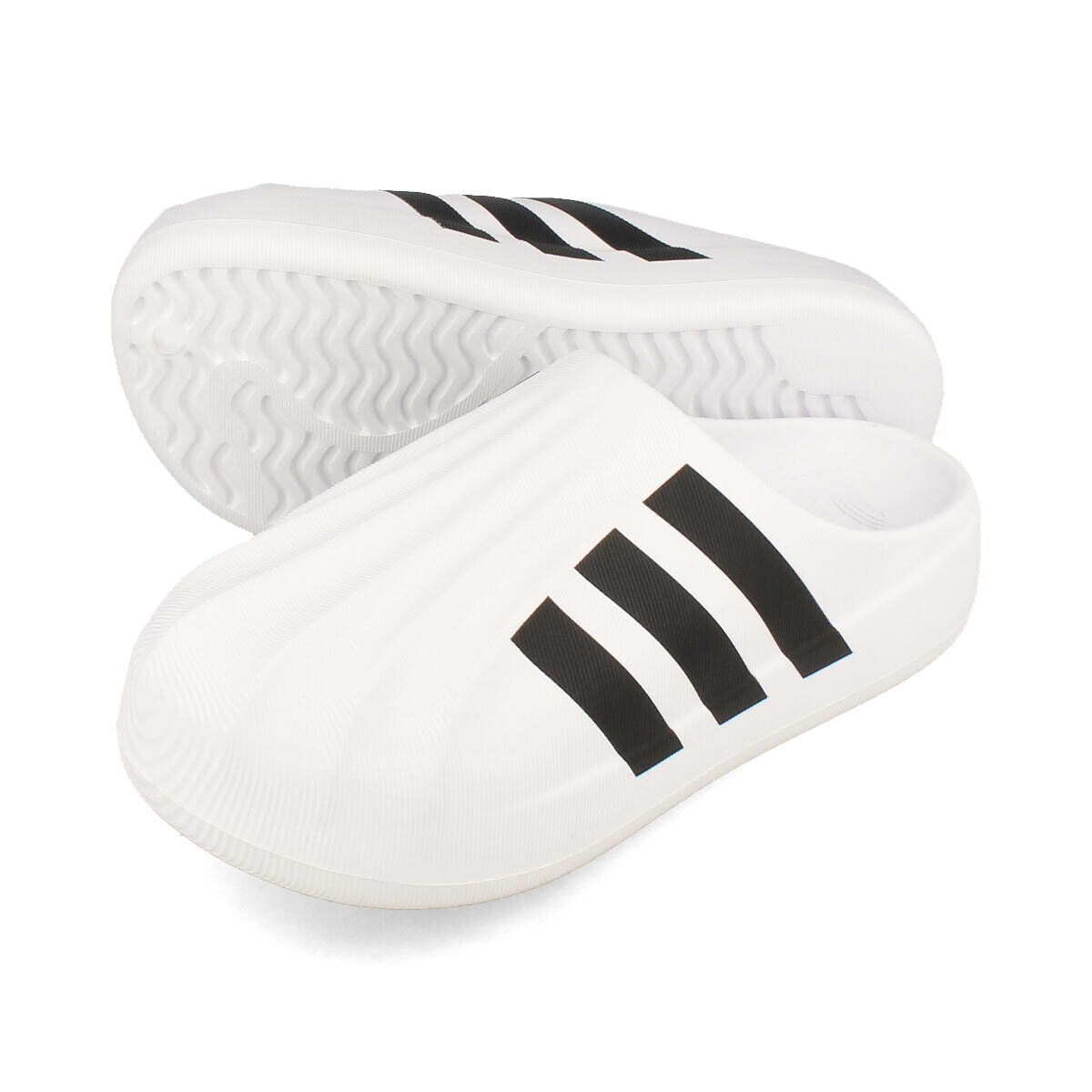 15時迄のご注文で即日発送可 adidas SST MULE アディダス SST ミュール メンズ レディース サンダル FTWR WHITE/CORE BLACK/FTWR WHITE ホワイト IF6184