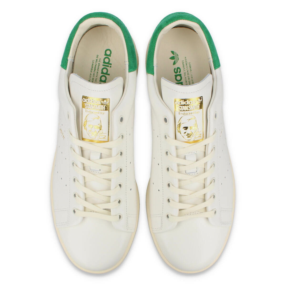 【プライスダウン】 15時迄のご注文で即日発送可 adidas STAN SMITH LUX アディダス スタンスミス LUX メンズ レディース スニーカー ローカット CLOUDWHITE/CREAMWHITE/GREEN ホワイト IF8844 2