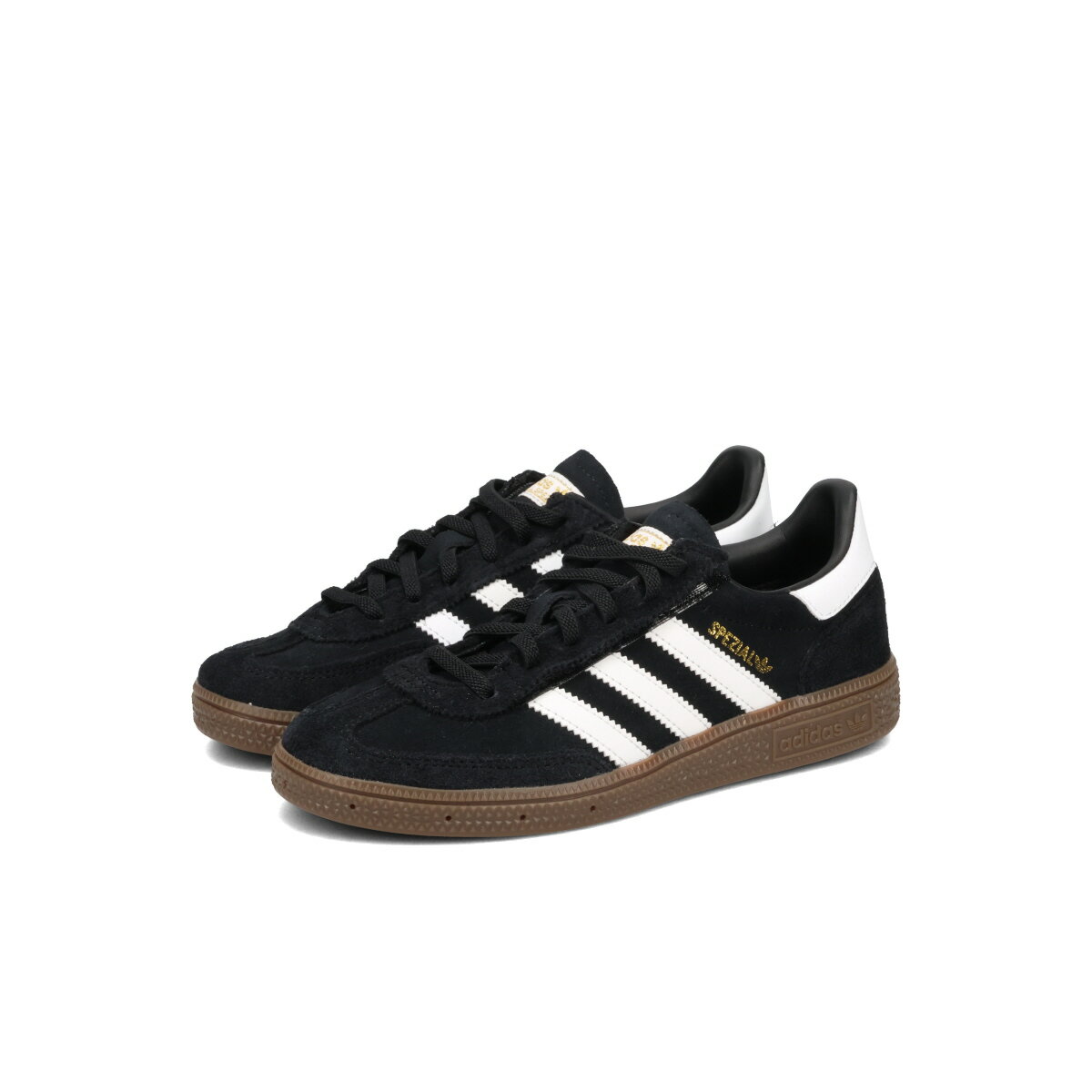 adidas HANDBALL SPEZIAL CF EL C アディダス ハンドボール スペツィアル CF EL C キッズ 子ども スニーカー ローカット CORE BLACK/FTWR WHITE/GUM ブラック JQ6382
