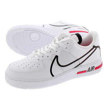 NIKE AIR FORCE 1 REACT ナイキ エア フォース 1 リアクト WHITE/BLACK/UNIVERSITY RED cd4366-100