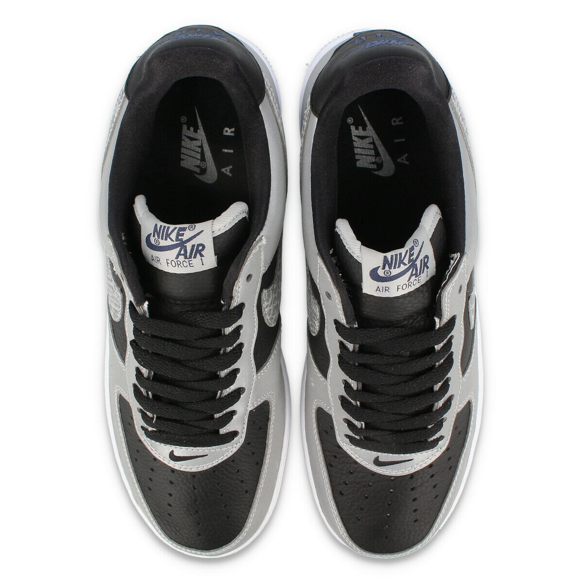 15時迄のご注文で即日発送可 NIKE AIR FORCE 1 B 【SILVER SNAKE】【黒蛇】 ナイキ エア フォース 1 B BLACK/SILVER/BLACK dj6033-001 2