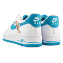 15時迄のご注文で即日発送可 NIKE AIR FORCE 1 '07 【SPACE PLAYERS】 ナイキ エア フォース 1 '07 WHITE/LIGHT BLUE/FURY WHITE dj7998-100 3