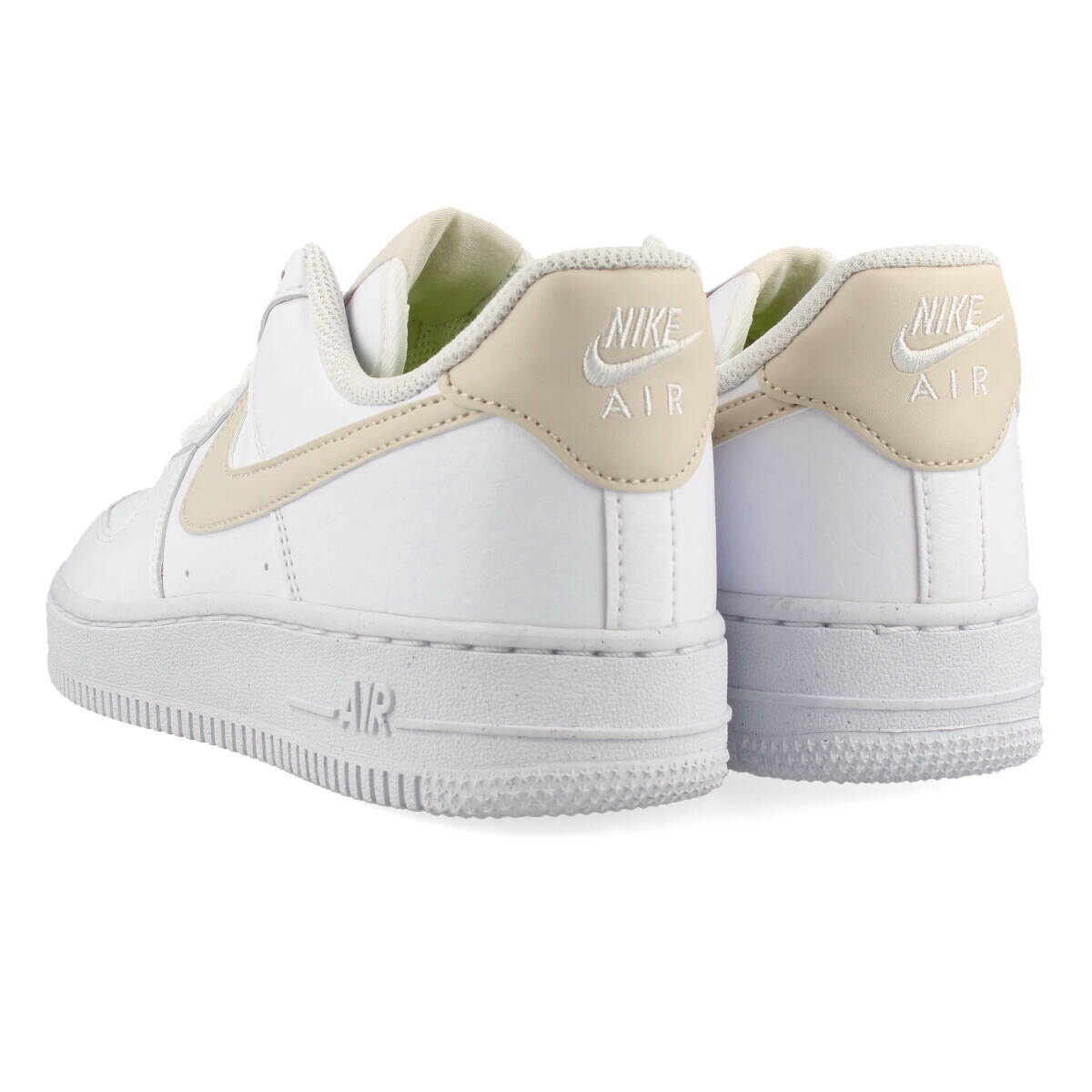 15時迄のご注文で即日発送可 NIKE WMNS AIR FORCE 1 '07 NEXT NATURE ナイキ ウィメンズ エアフォース 1 07 ネクスト ネイチャー WHITE/LIGHT OREWOOD BROWN dn1430-101 3