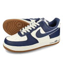 15̂ő NIKE AIR FORCE 1 '07 LV8 iCL GA tH[X 1 '07 LV8 Y Xj[J[ [Jbg SAIL/MIDNIGHT NAVY/GUM MED BROWN lCr[ zCg K DQ7659-101