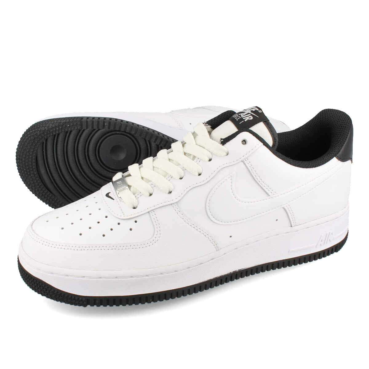 15時までのご注文で即日発送 NIKE AIR FORCE 1 ’07 ナイキ エア フォース 1 07 WHITE/BLACK dr9867-102のサムネイル