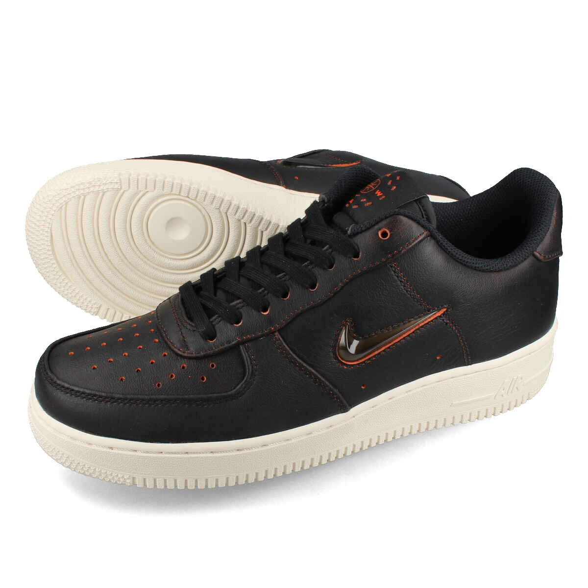 15時迄のご注文で即日発送可 NIKE AIR FORCE 1 PRM ナイキ エア フォース 1 プレミアム メンズ ローカット BLACK/WHITE ブラック ck4392-001 1