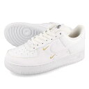 15܂ł̂ő NIKE WMNS AIR FORCE 1 '07 ESSENTIAL iCL EBY GAtH[X 1 07 fB[X Xj[J[ [Jbg WHITE/WHITE/METALLIC GOLD zCg CT1989-100