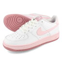 15̂ő NIKE AIR FORCE 1 GS iCL GA tH[X 1 GS CO {f fB[X Xj[J[ [Jbg WHITE/PINK FOAM zCg CT3839-107