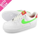 15時迄のご注文で即日発送可 NIKE WMNS AIR FORCE 1 07 【WATERMELON】 ナイキ ウィメンズ エア フォース 1 07 レディース ローカット WHITE/LASER CRIMSON/GREEN STRIKE ホワイト ct4328-100-l