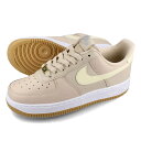 15̂ő NIKE WMNS AIR FORCE 1 '07 iCL EBY GA tH[X 1 '07 Y Xj[J[ [Jbg SANDDRIFT/COCONUT MILK/WHITE-WOLF GREY x[W DD8959-111