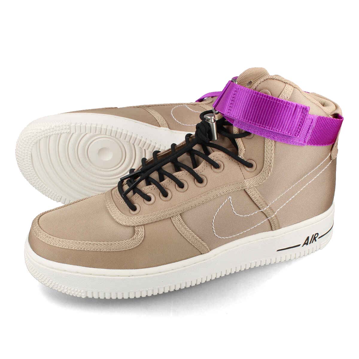 15時迄のご注文で即日発送可 NIKE AIR FORCE 1 HIGH '07 LV8 ナイキ エア フォース 1 ハイ '07 LV8 メンズ ハイカット HEMP/FUCHSIA DREAM/BLACK/CITRON PULSE/SAIL ブラウン dv0790-200