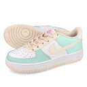 15時迄のご注文で即日発送可 NIKE AIR FORCE 1 GS ナイキ エア フォース 1 GS レディース スニーカー ローカット EMERALD RISE/GUAVA ICE/WHITE/PINK SPELL ホワイト dv7762-300