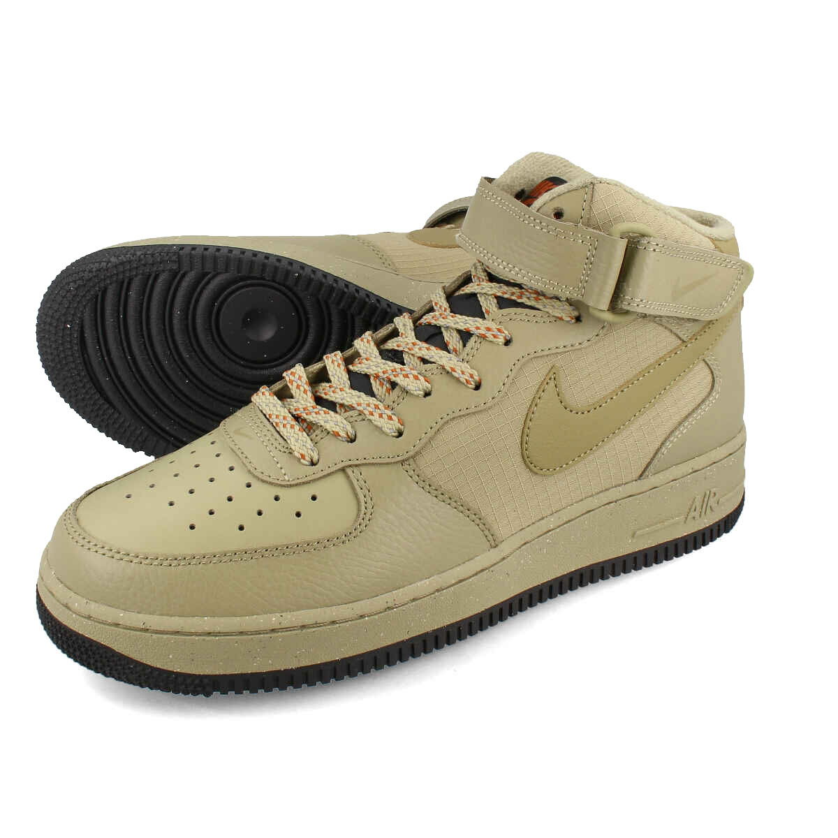 15時迄のご注文で即日発送可 NIKE AIR FORCE 1 MID 039 07 ナイキ エア フォース 1 ミッド 039 07 メンズ スニーカー ミッドカット NEUTRAL OLIVE/BLACK/DARK RUSSET/NEUTRAL OLIVE カーキグリーン FB8881-200