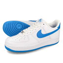 15̂ő NIKE AIR FORCE 1 '07 iCL GA tH[X 1 '07 Y fB[X Xj[J[ [Jbg WHITE/PHOTO BLUE/WHITE zCg FJ4146-103