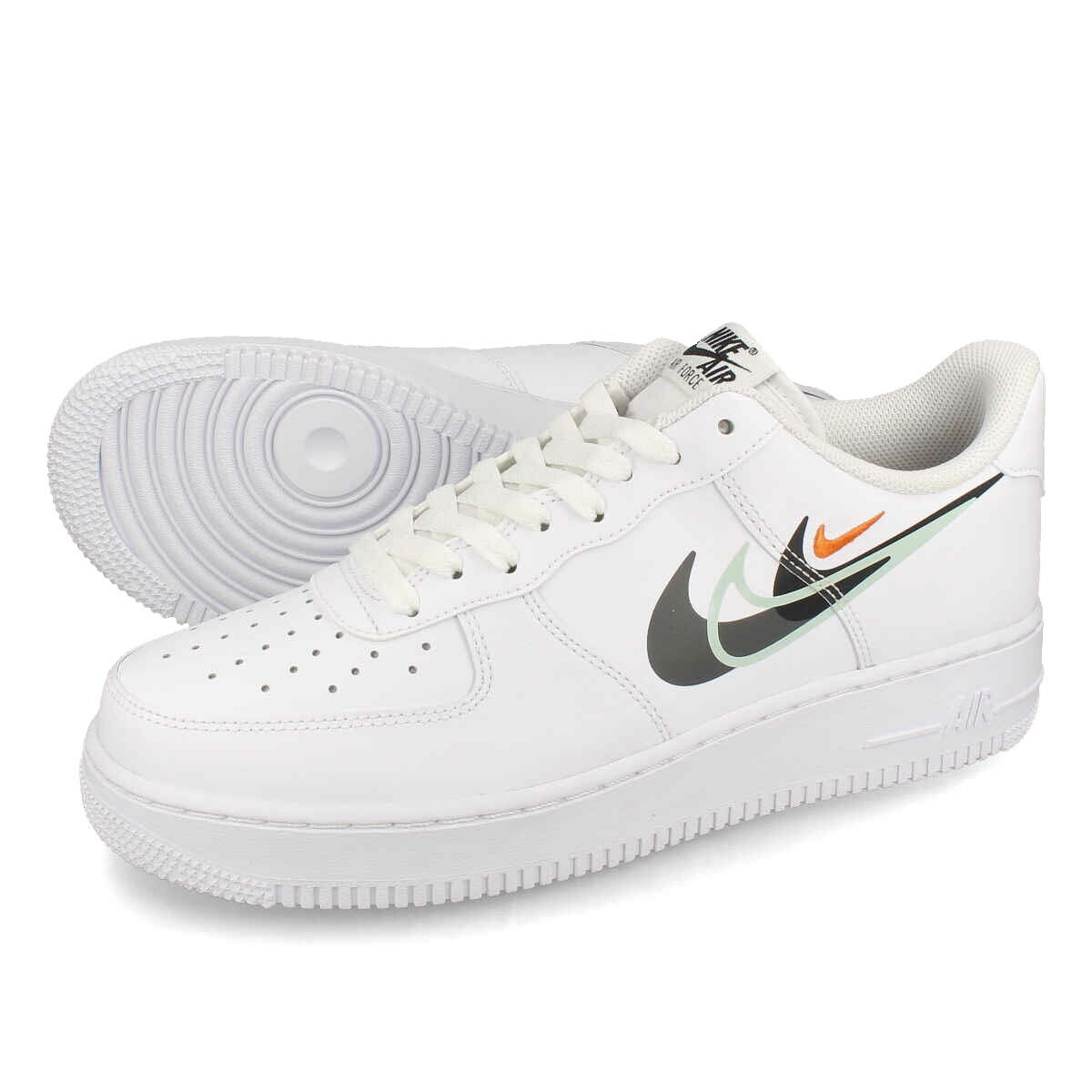 15Τʸ¨ȯ NIKE AIR FORCE 1 '07 ʥ  ե 1 07  ˡ å WHITE/BLACK/LIGHT SILVER/MEDIUM ASH ۥ磻  ̤ȯǥ FN7807-100