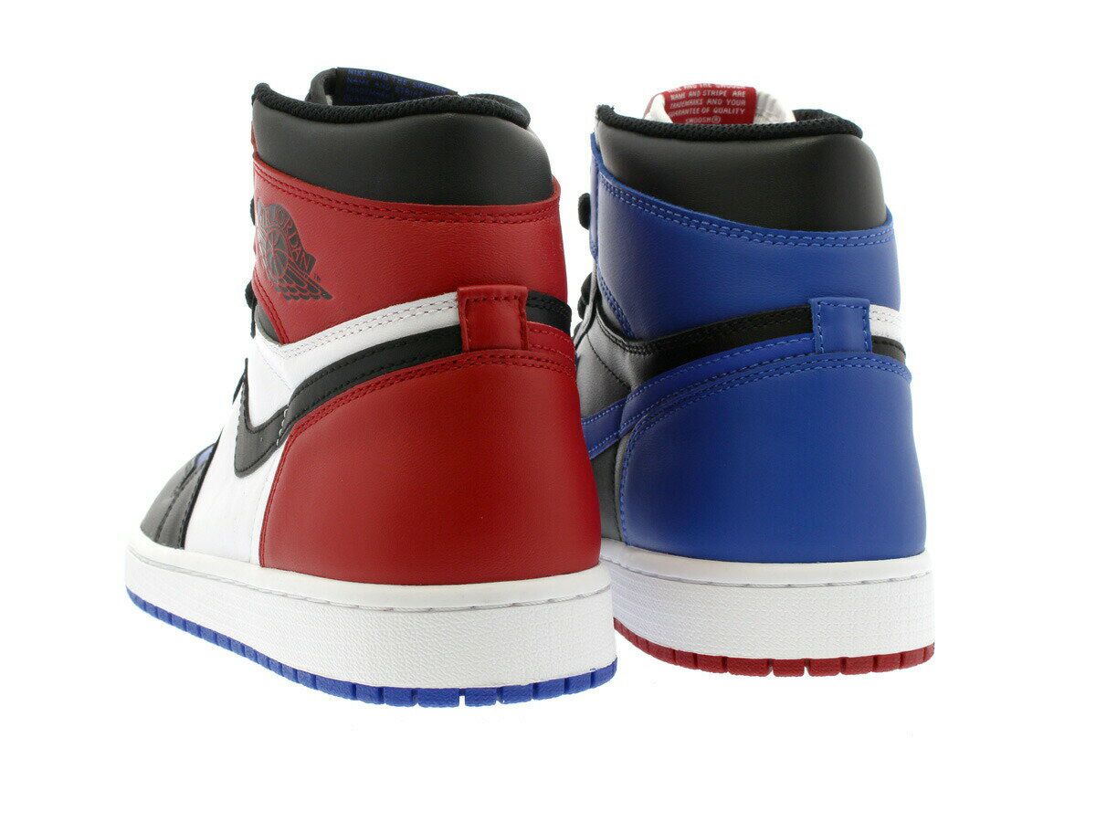 15時迄のご注文で即日発送可 NIKE AIR JORDAN 1 RETRO HIGH OG 【TOP3】 ナイキ エア ジョーダン 1 レトロ ハイ OG BLACK/VARSITY RED/VARSITY ROYAL 555088-026 3