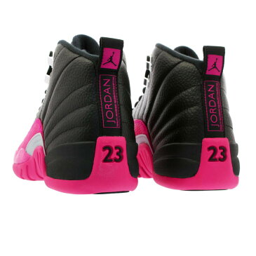 【大人気の女の子サイズ♪】 NIKE AIR JORDAN 12 RETRO GG ナイキ エア ジョーダン 12 レトロ GG BLACK/DEADLY PINK 510815-026