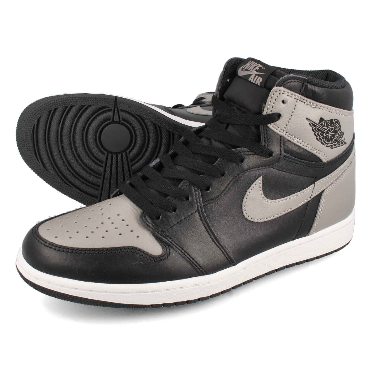 15時迄のご注文で即日発送可 NIKE AIR JORDAN 1 RETRO HIGH OG 【SHADOW】 ナイキ エア ジョーダン 1 レトロ ハイ OG BLACK/MEDIUM GRE..