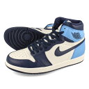 15時迄のご注文で即日発送可 NIKE AIR JORDAN 1 RETRO HIGH OG ナイキ エア ジョーダン 1 レトロ ハイ OG SAIL/OBSIDIAN/UNIVERSITY BLUE 555088-140