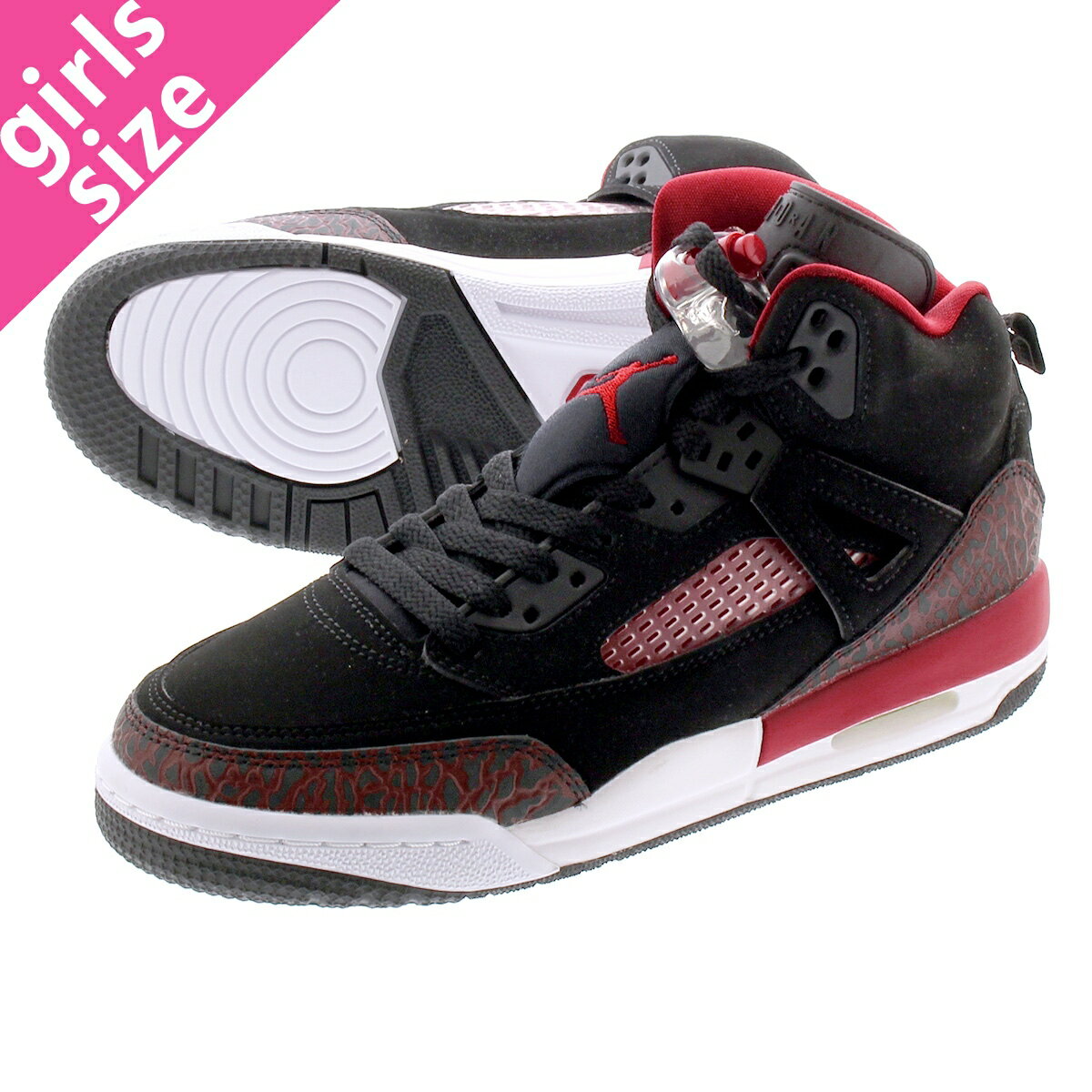 NIKE AIR JORDAN SPIZ'IKE GS ナイキ エア ジョーダン スパイズィック GS BLACK/WHITE/UNIVERSITY RED 317321-060