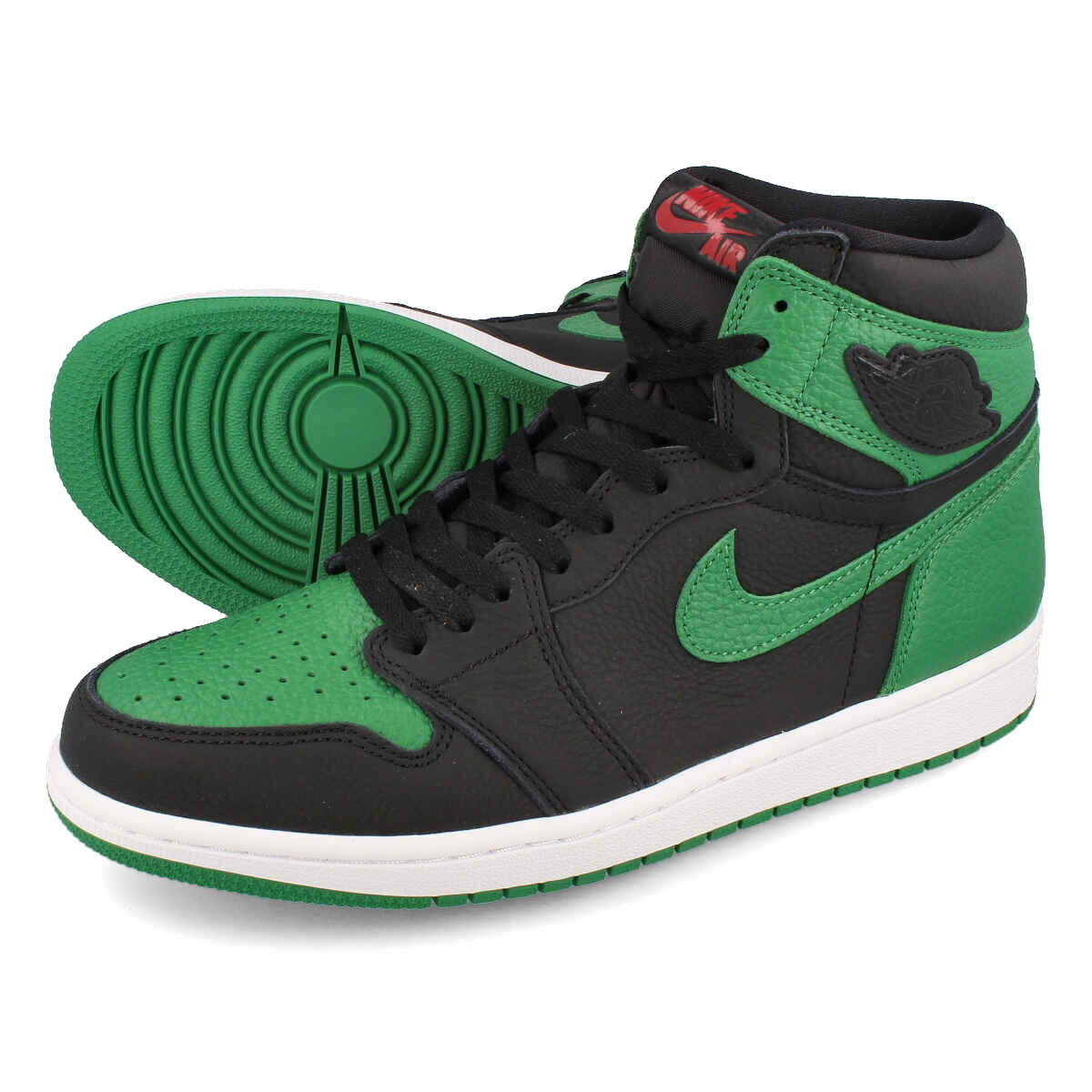 15時迄のご注文で即日発送可 NIKE AIR JORDAN 1 RETRO HIGH OG ナイキ エア ジョーダン 1 レトロ ハイ OG BLACK/PINE GREEN 555088-030