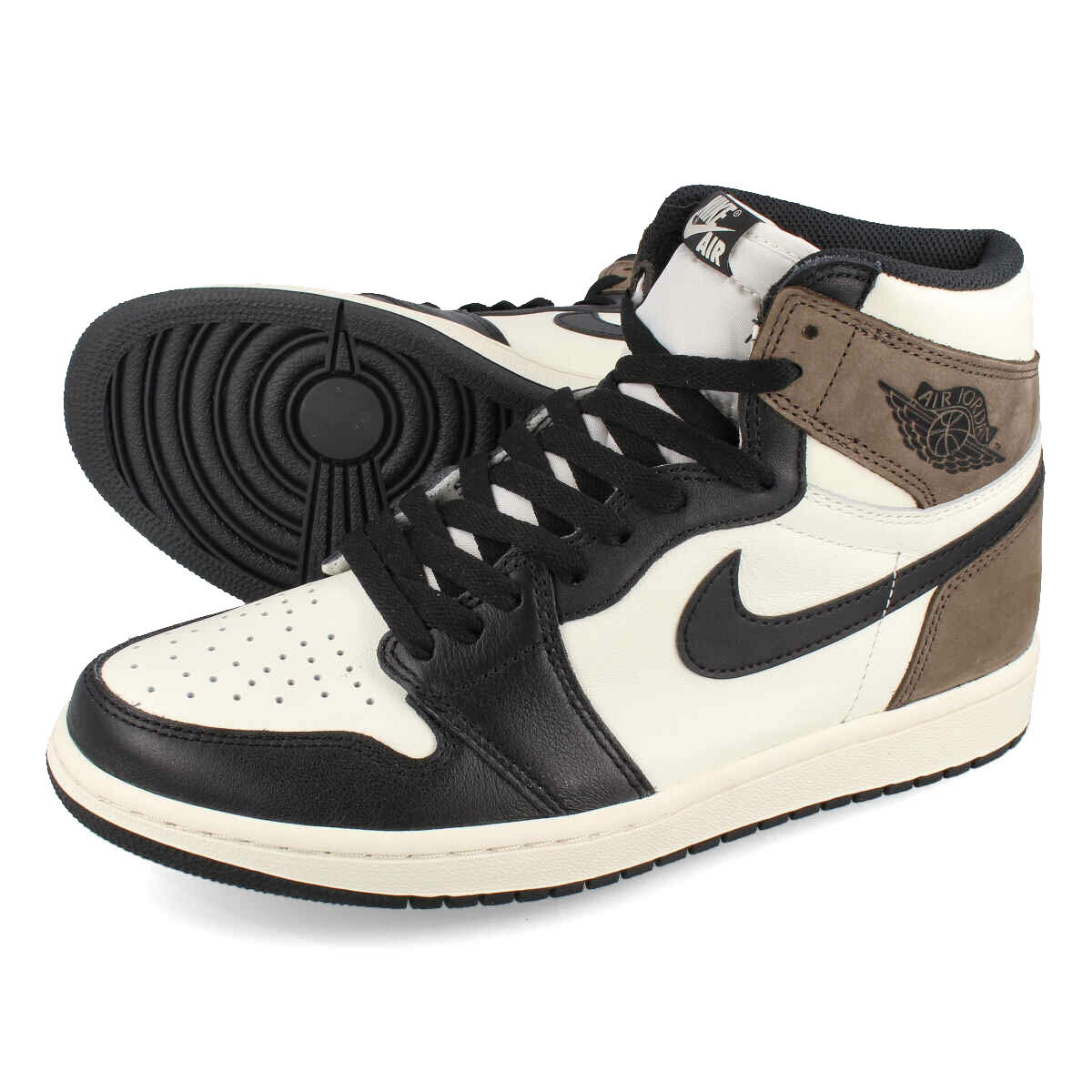 15時迄のご注文で即日発送可 NIKE AIR JORDAN 1 RETRO HIGH OG  ナイキ エア ジョーダン 1 レトロ ハイ OG SAIL/DARK MOCHA/BLACK/BLACK 555088-105