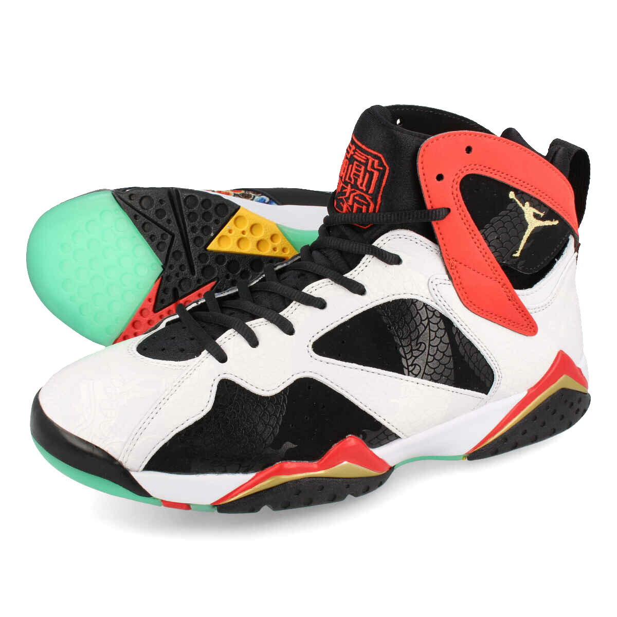 15時迄のご注文で即日発送可 NIKE AIR JORDAN 7 RETRO GC 【CHINA】 ナイキ エア ジョーダン 7 レトロ GC WHITE/CHILI RED/BLACK/METALLIC GOLD cw2805-160