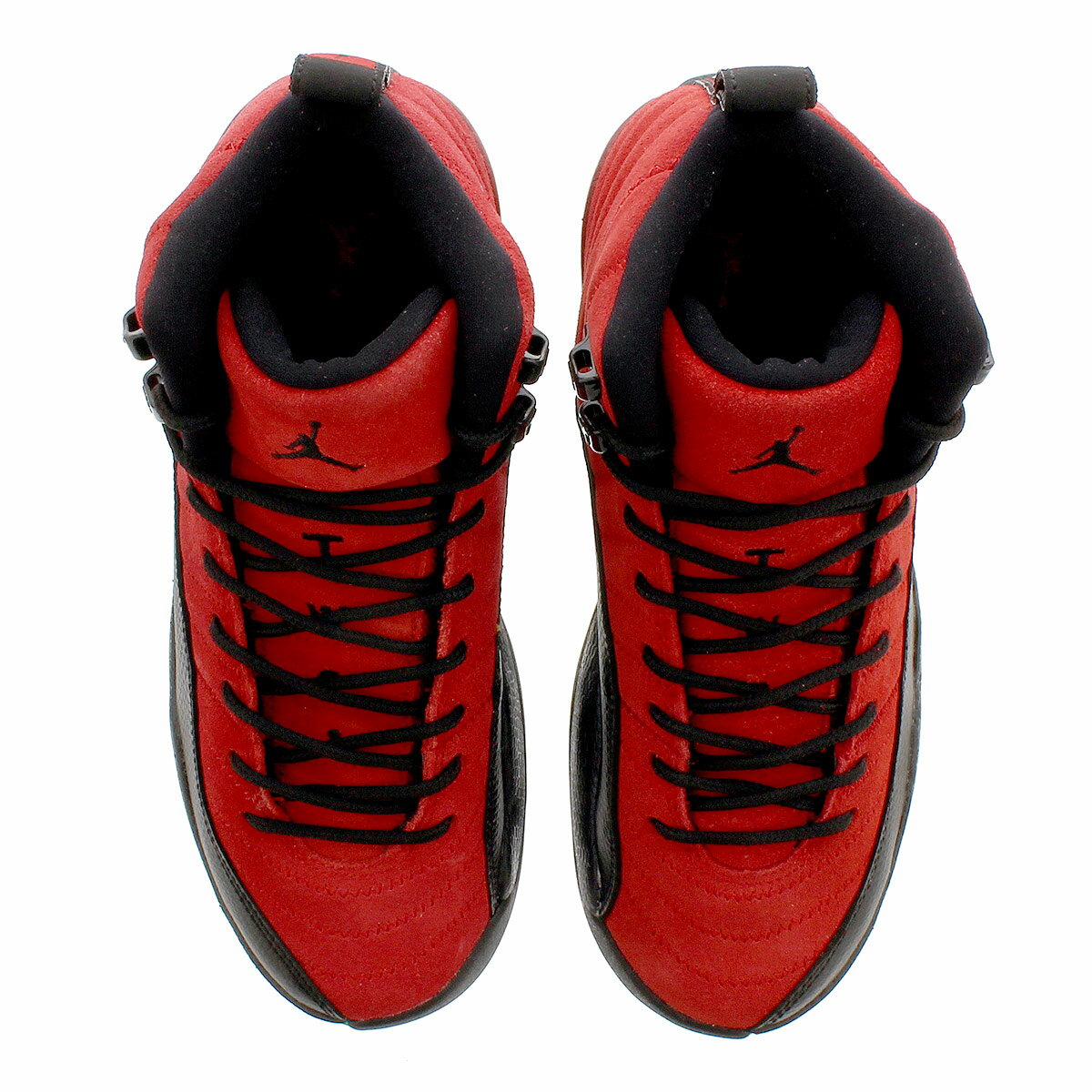 15時迄のご注文で即日発送可 NIKE AIR JORDAN 12 RETRO GS 【REVERSE FLU GAME】 ナイキ エア ジョーダン 12 レトロ GS VARSITY RED/BLACK 153265-602 2